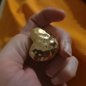 Gold Heart-Shaped Ring